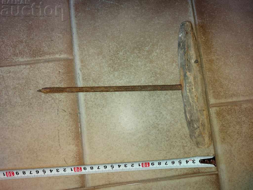 Auction  OLD MEDITERRANEAN BATTERY MATKAP WOODEN INSTRUMENT