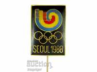 ΟΛΥΜΠΙΑΚΟ ΣΗΜΑ-ΕΠΙΣΗΜΟ ΛΟΓΟΤΥΠΟ-EMAIL-OLYMPICS-KOREA-1988