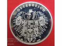 Silver medal from the Shones Osterreich-Burg Hochosterwitz series