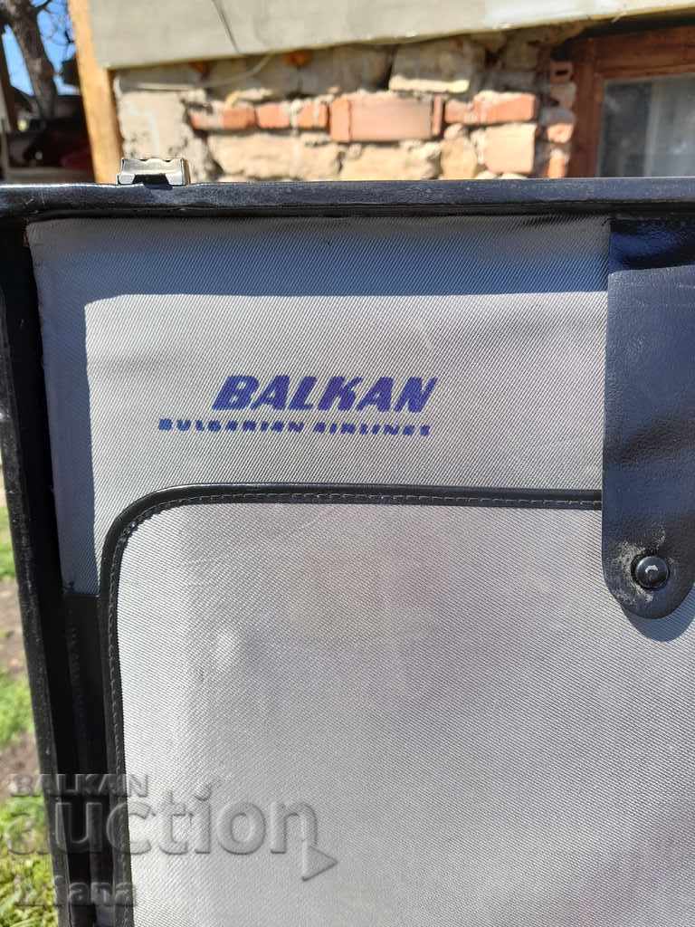 Παλιά διπλωματική χαρτοφύλακα, βαλίτσα BGA Balkan, Balkan - 6