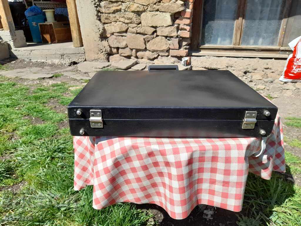 Παλιά διπλωματική χαρτοφύλακα, βαλίτσα BGA Balkan, Balkan - 7