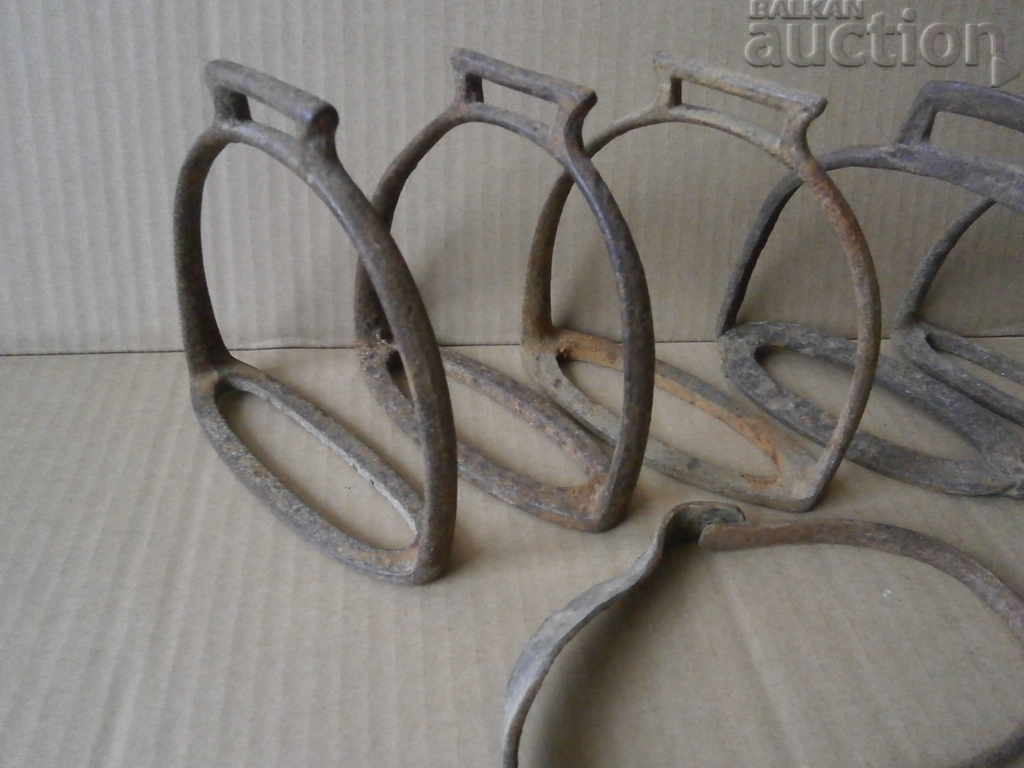 lot of antique stirrups spur stirrup with price 75.00 BGN | € 38.35 lot of antique stirrups spur stirrup with price 75.00 BGN | € 38.35