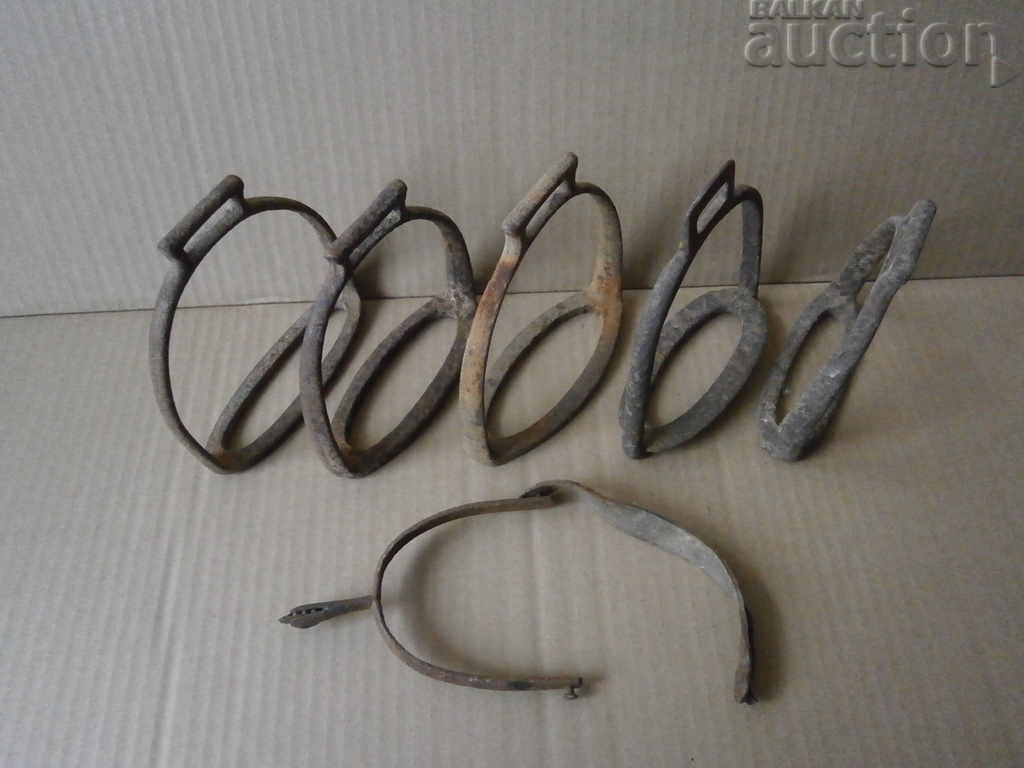 lot of antique stirrups spur stirrup - 5 lot of antique stirrups spur stirrup - 5
