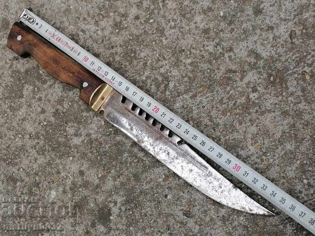 Παράδοση Παλιά μαχαίρι κυνηγιού Παράδοση Παλιά μαχαίρι κυνηγιού