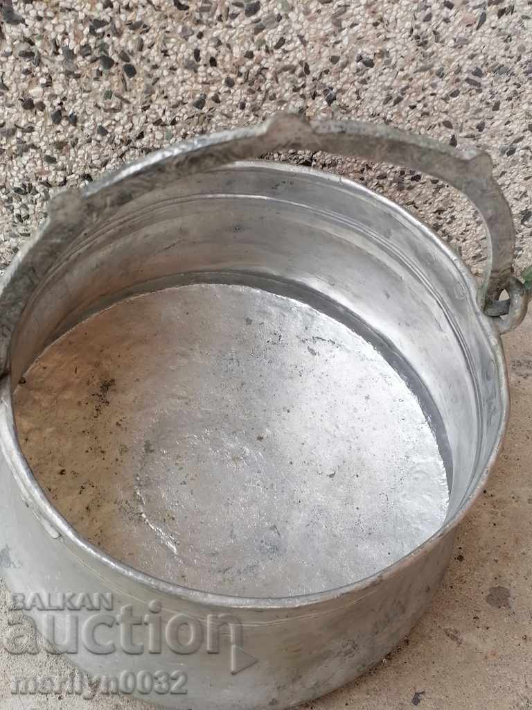 Tin boned, boiler, baker, copper pot with price 115.00 BGN | € 58.80 Tin boned, boiler, baker, copper pot with price 115.00 BGN | € 58.80