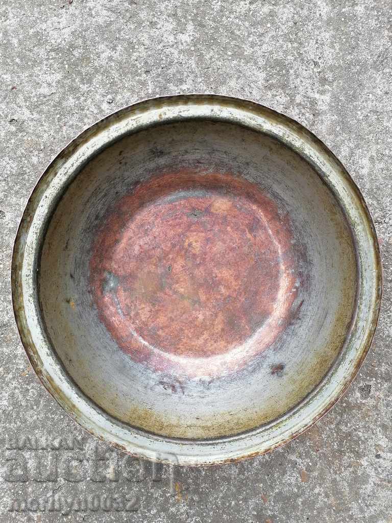 Copper pot without lid copper copper vessel boiler basan