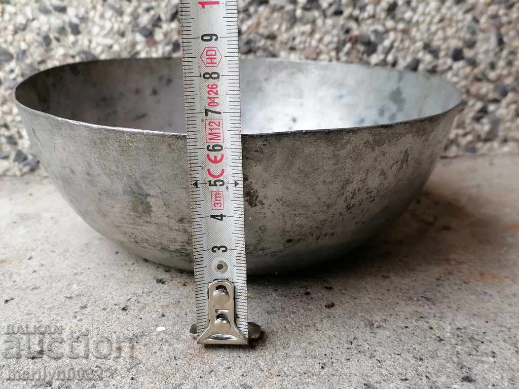 Delivery of Copper bowl tas bowl sahan late 19th century Delivery of Copper bowl tas bowl sahan late 19th century