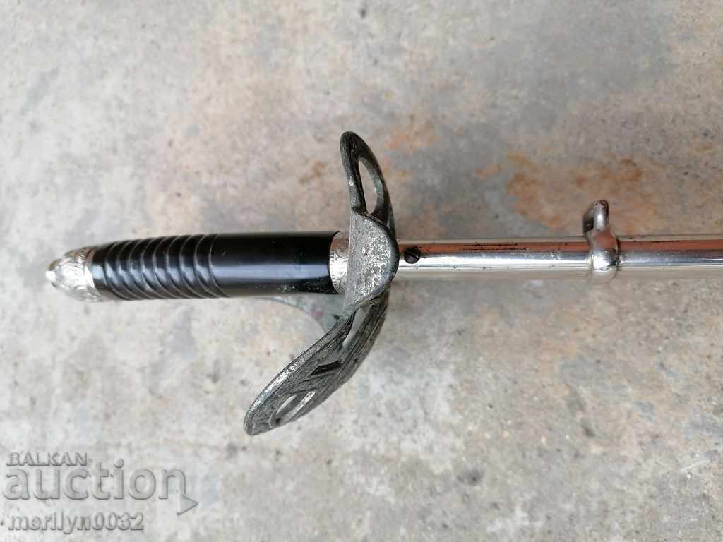 Officer's saber Serbia with kanya checker blade sword palash - 6 Officer's saber Serbia with kanya checker blade sword palash - 6