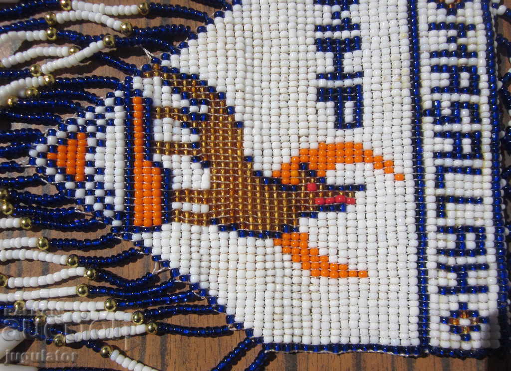 ancient Bulgarian Revival beaded jewelry made of beads - 5