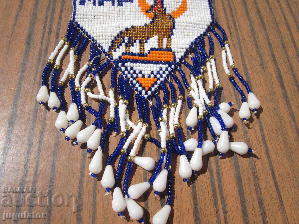 ancient Bulgarian Revival beaded jewelry made of beads - 6