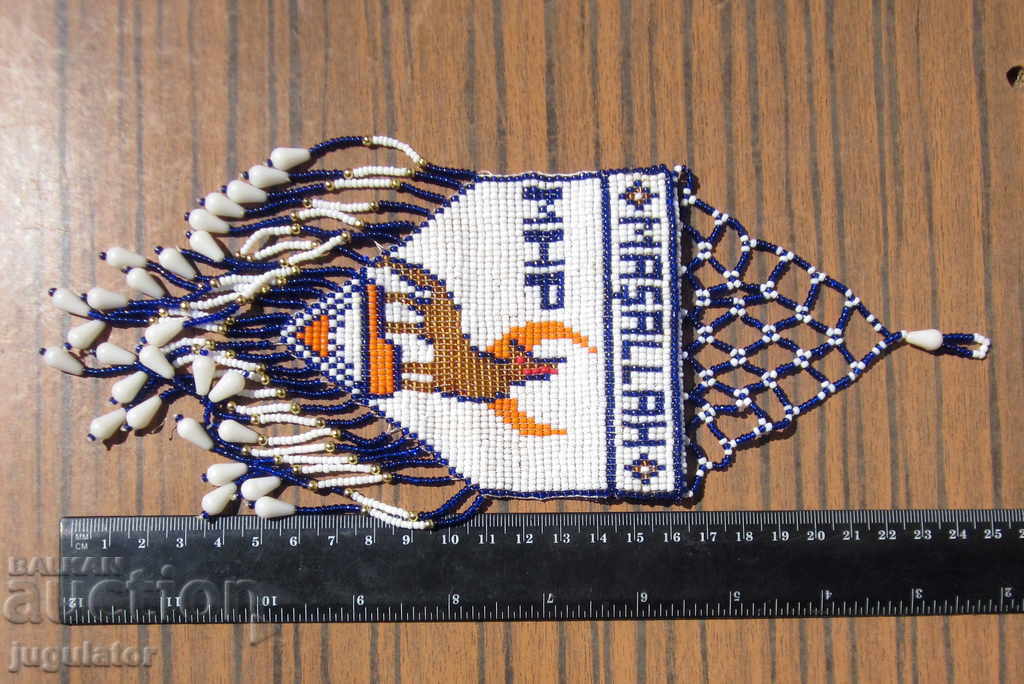 ancient Bulgarian Revival beaded jewelry made of beads - 7