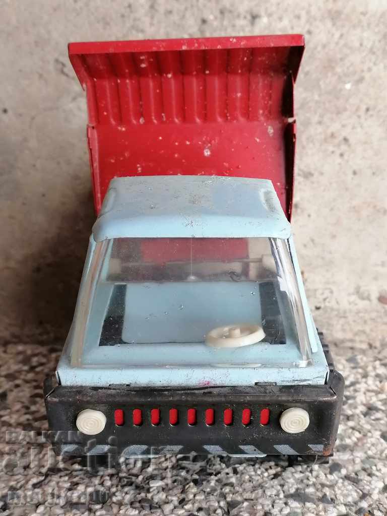 Tinplate children's toy truck truck USSR car - 7