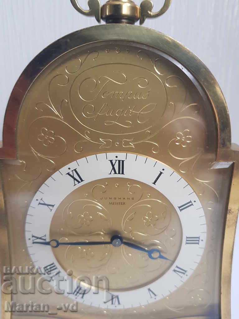 Rare Junghans Meister table clock with price 300.00 BGN | € 153.39 Rare Junghans Meister table clock with price 300.00 BGN | € 153.39