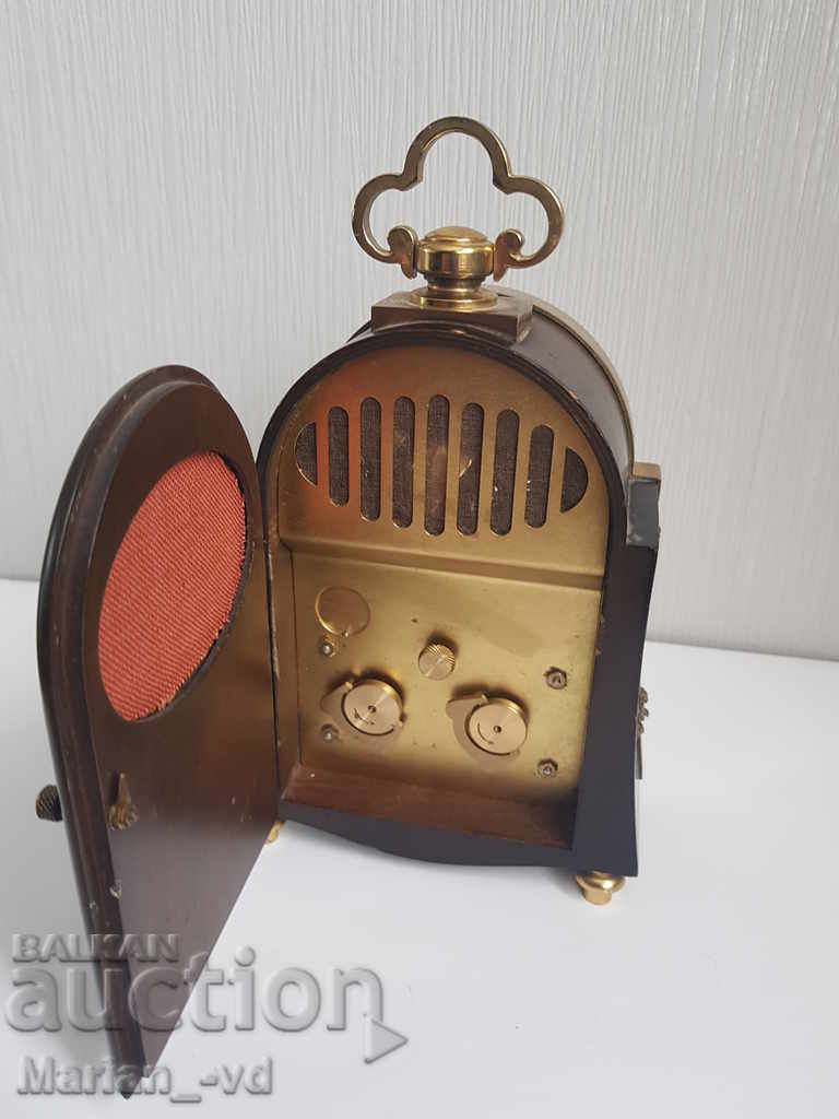 Rare Junghans Meister table clock - 5 Rare Junghans Meister table clock - 5