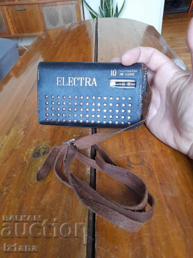 Old radio, radio Electra Ten Transistor 1051