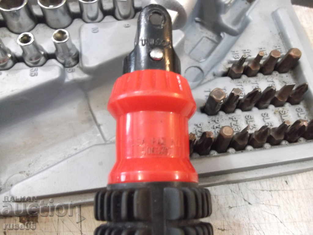 Set "KING CRAFT" breakable screwdriver with ratchet and 30 bits - 5 Set "KING CRAFT" breakable screwdriver with ratchet and 30 bits - 5