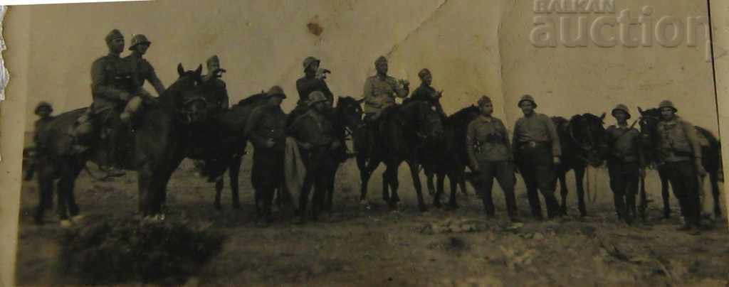 SERBIA 1944 CAVALISTS HORSES SOLDIERS PHOTO with price 3.00 BGN | € 1.53