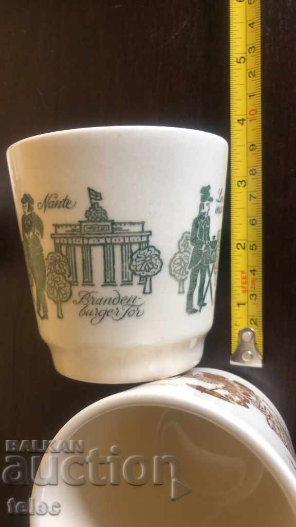 Set of six glasses from the GDR - 5