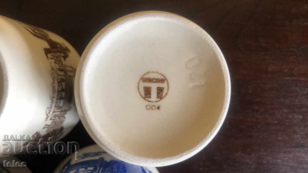 Set of six glasses from the GDR - 6