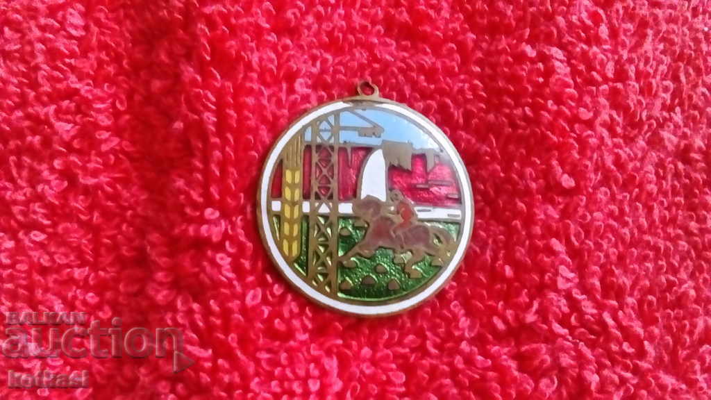 Auction Old Sign bronze enamel Mongolia Auction Old Sign bronze enamel Mongolia