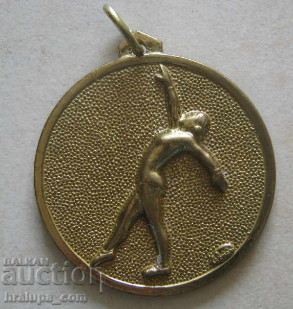 Medalie gimnastică 1987