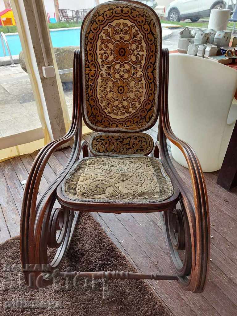 antique rocking chair Tonet Vienna 1900
