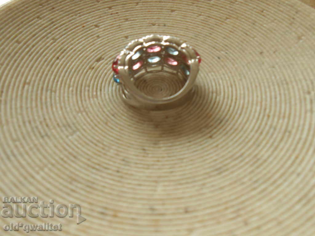 MAGNIFICENT SILVER RING, 925 SILVER - 7 MAGNIFICENT SILVER RING, 925 SILVER - 7