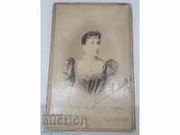 Fotograful Royal Old Photo Hard Cardboard Woman Court 1845