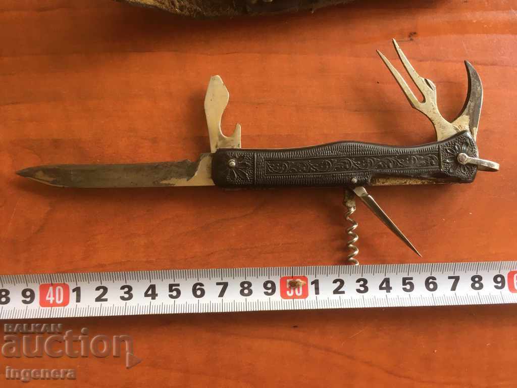 Auction KNIFE FOLD A LEATHER CASH WITHOUT GAPS Auction KNIFE FOLD A LEATHER CASH WITHOUT GAPS