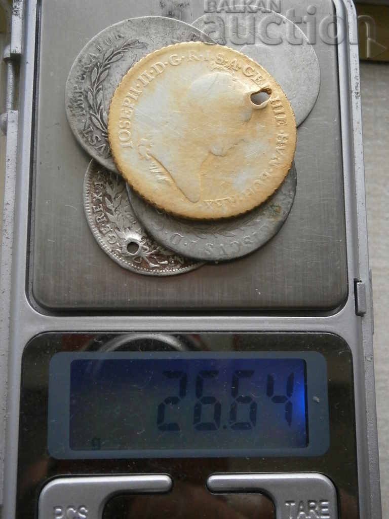 παλιά ευρωπαϊκή παρτίδα ασημένιου νομίσματος - 7 παλιά ευρωπαϊκή παρτίδα ασημένιου νομίσματος - 7