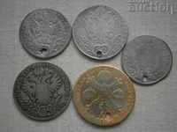 стари европейски сребърни монети лот