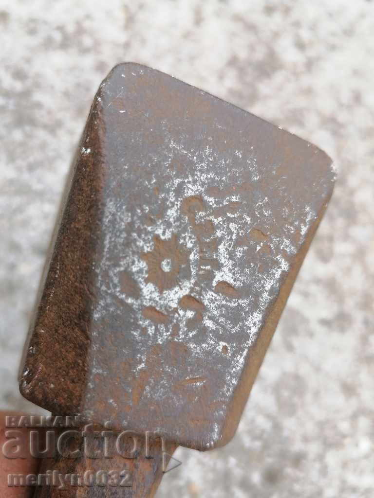 An old anvil for hair sticking, wrought iron with price 49.00 BGN | € 25.05 An old anvil for hair sticking, wrought iron with price 49.00 BGN | € 25.05
