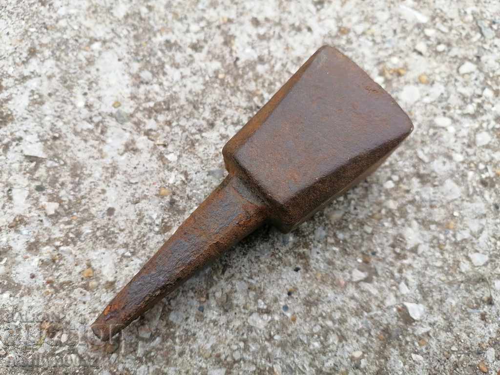 An old anvil for hair sticking, wrought iron - 5 An old anvil for hair sticking, wrought iron - 5