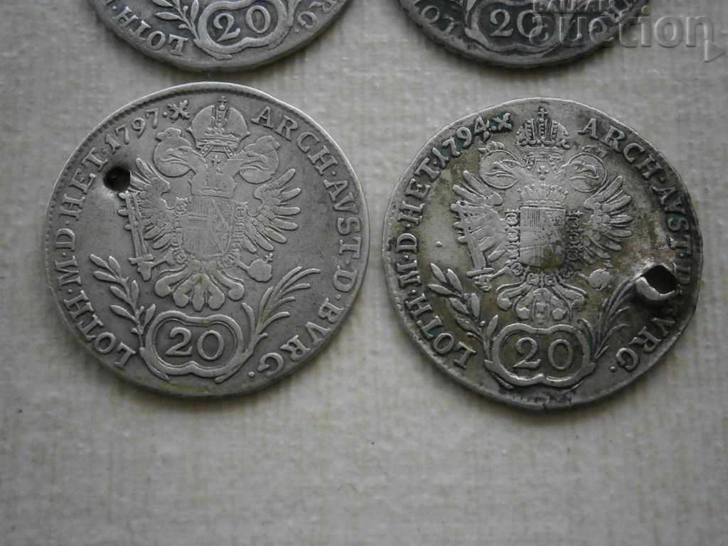 Lot de monede de argint vechi europene cu preț € 71.00 | 138.86 BGN