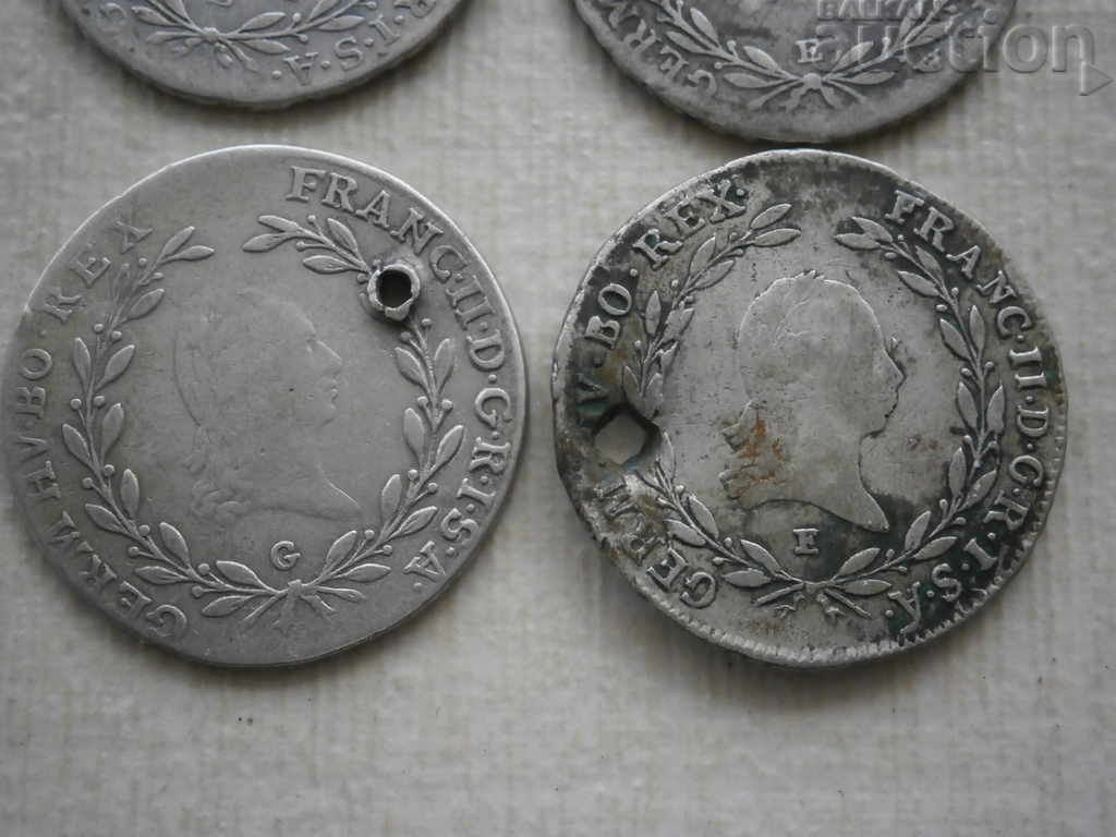 Lot de monede de argint vechi europene - 5