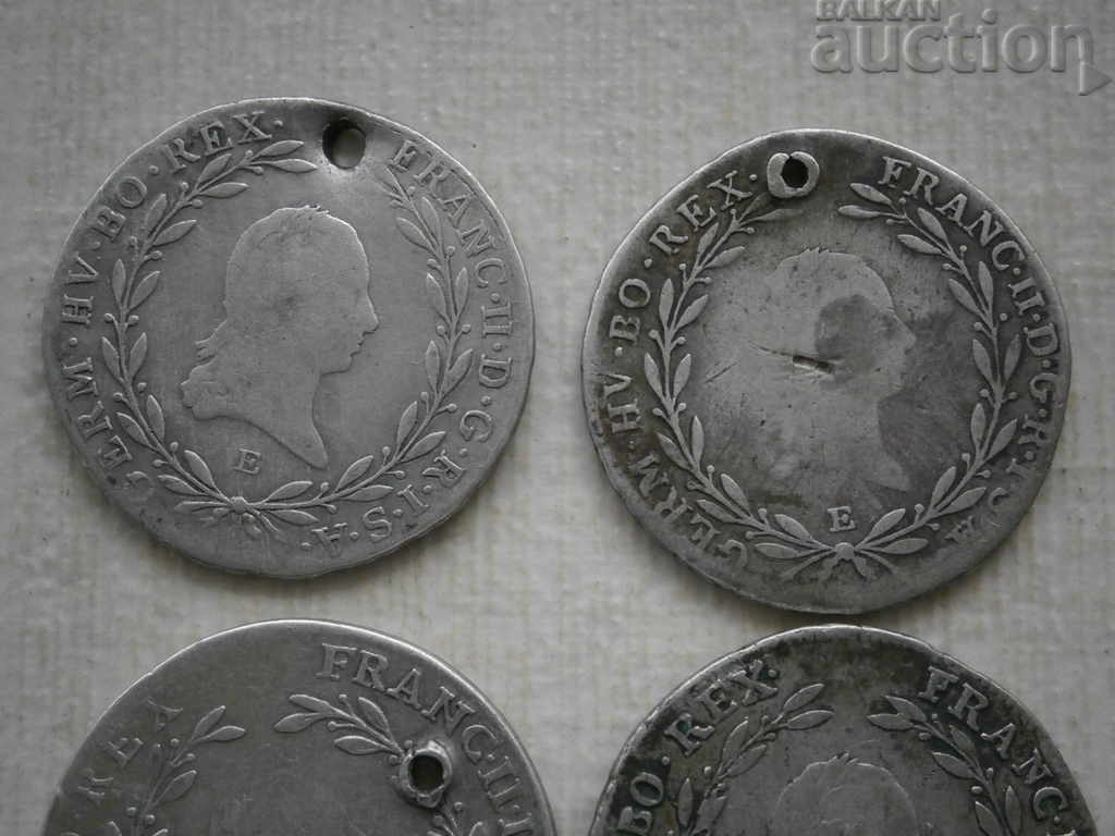 old european silver coin lot - 6