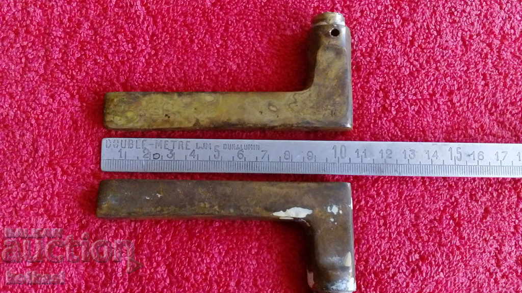 Delivery of Old solid metal bronze brass handles door lock furniture Delivery of Old solid metal bronze brass handles door lock furniture