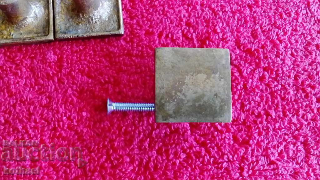 Delivery of Old metal bronze brass handles for furniture cabinet 9 pcs Delivery of Old metal bronze brass handles for furniture cabinet 9 pcs