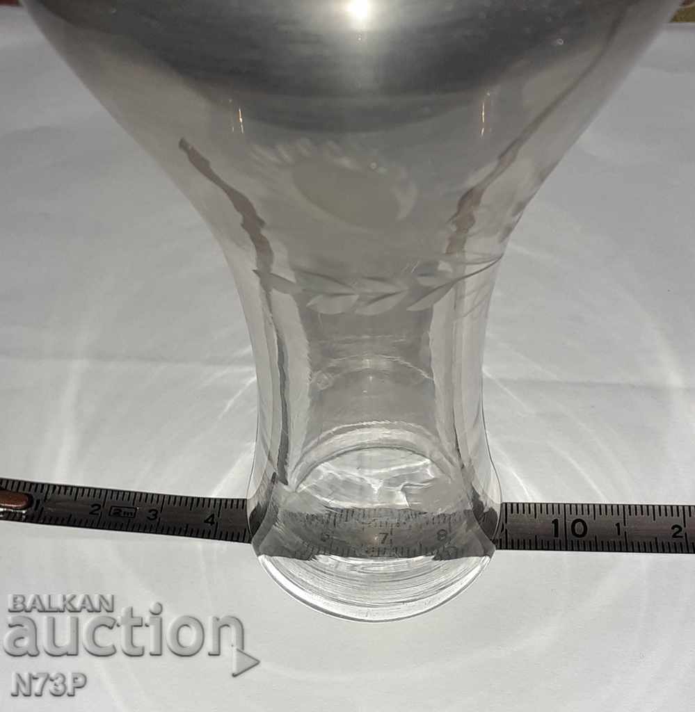 OLD SWEDISH VASE. HANDMADE. - 5 OLD SWEDISH VASE. HANDMADE. - 5