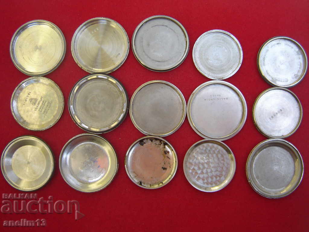 LOT OF SWISS WATCH COVERS - 7 LOT OF SWISS WATCH COVERS - 7