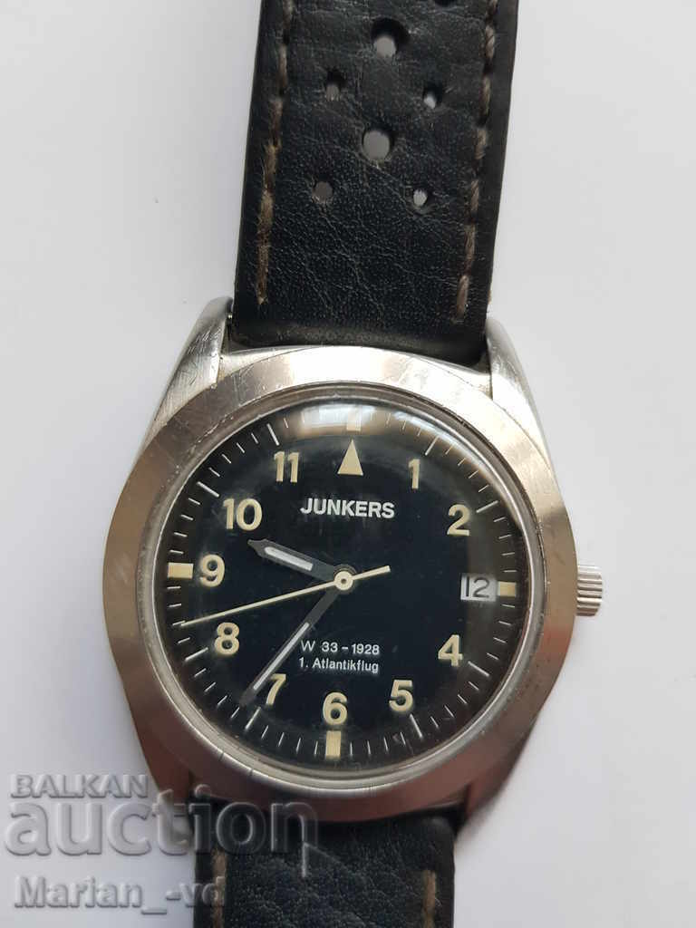 Ανδρικό ρολόι από χαλαζία Junkers W33-1928