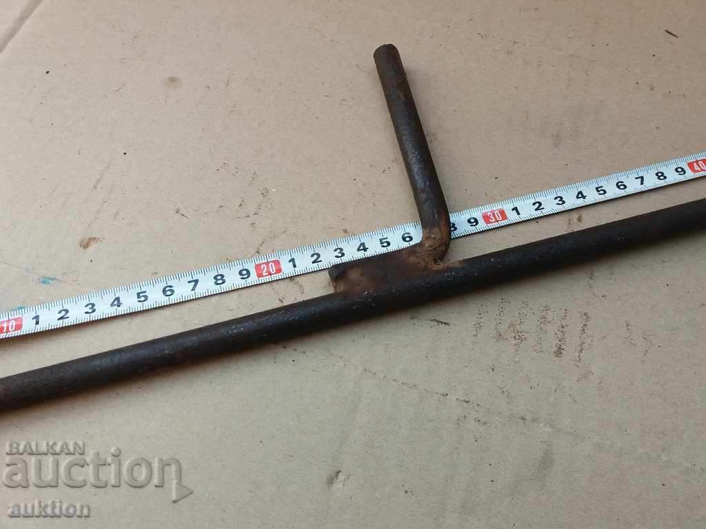 Auction FORGED DOUBLE HOOK, BRACKET Auction FORGED DOUBLE HOOK, BRACKET