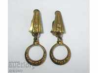 Authentic old women's earrings clip earrings old jewelry