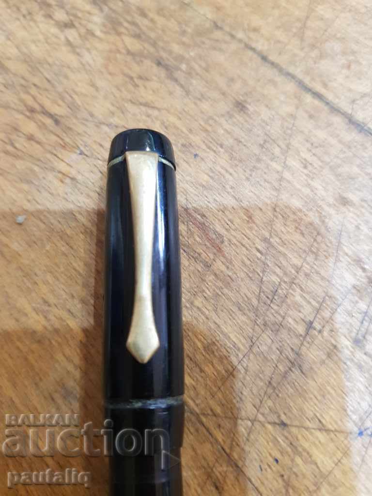 Auction OLD KAVEKO PEN WITH GOLDEN PELICAN NIBBLE Auction OLD KAVEKO PEN WITH GOLDEN PELICAN NIBBLE