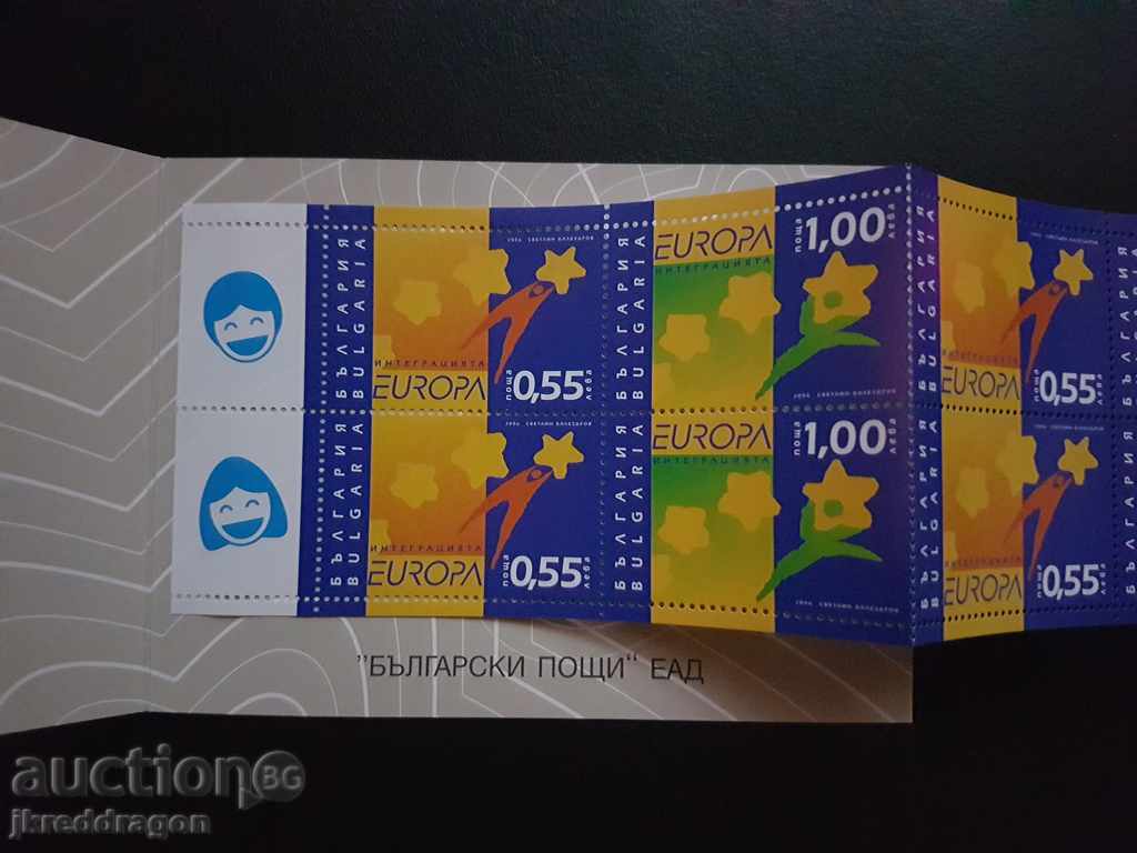 Auction Bulgaria BK4728 / 29 Europe - Integration 2006 - MNH carnet Auction Bulgaria BK4728 / 29 Europe - Integration 2006 - MNH carnet