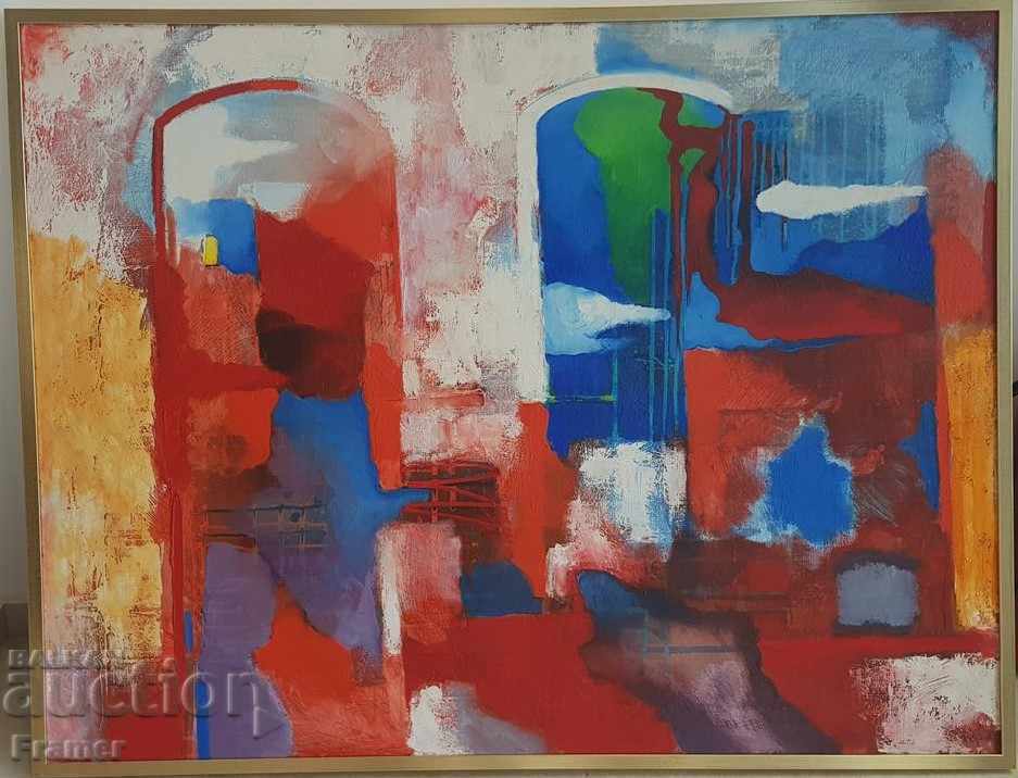 Голяма картина от Владимир Пенев Пространства 2005 г. масло