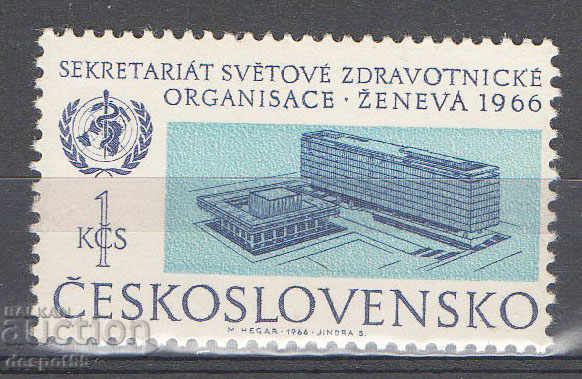 1966. Чехословакия. Откриването на централата на СЗО, Женева