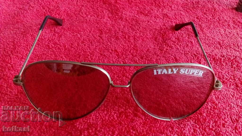 Слънчеви очила метални огледални стъкла Италия - 7 Слънчеви очила метални огледални стъкла Италия - 7