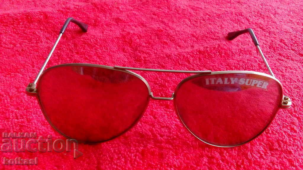 Sunglasses metal mirror lenses Italy