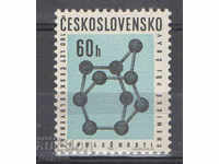 1966. Cehoslovacia. 100 de ani de la Czech Chemical Society.
